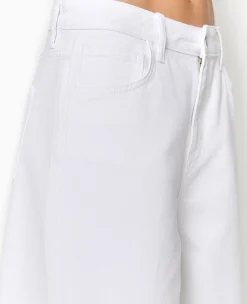 Pimkie Short^Bermuda Large En Jean Avec Bas Coupés -