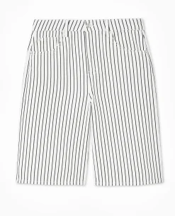 Pimkie Toute La Collection|Short^Bermuda Large En Jean Rayé -