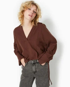 Pimkie Toute La Collection|Chemise Et Blouse^Blouse Ample En Gaze De Coton -