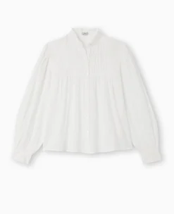 Pimkie Chemise Et Blouse^Blouse Boutonnée Avec Plis - Blanc