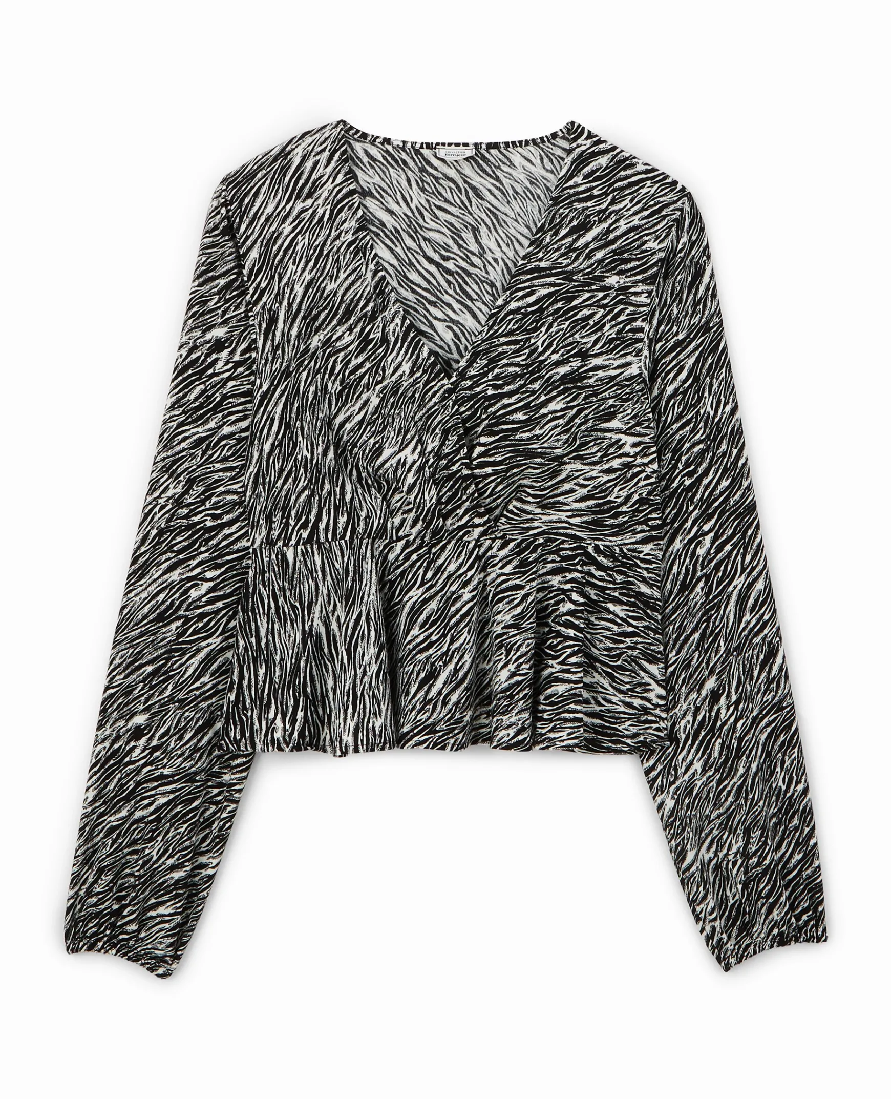 Pimkie Chemise Et Blouse^Blouse Cache-cœur En Tissu Fluide -