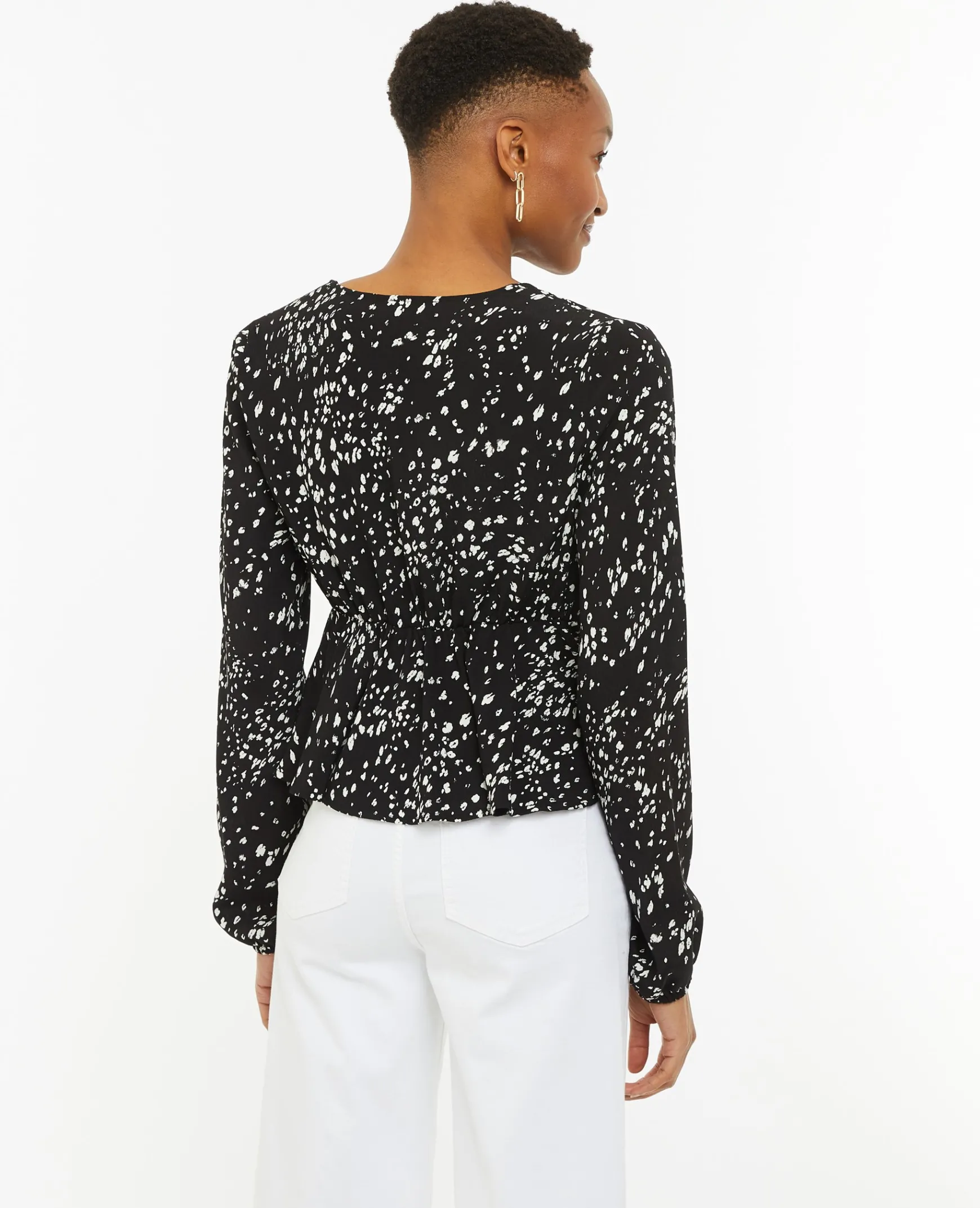 Pimkie Chemise Et Blouse^Blouse Cache-cœur En Tissu Fluide -