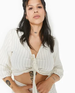 Pimkie Chemise Et Blouse^Blouse Courte Avec Nœud Devant -