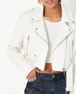 Pimkie Veste Et Blazer^Blouson Biker Court Avec Ceinture -