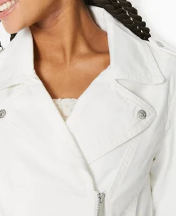 Pimkie Pimkie Positive|Veste Et Blazer^Blouson Biker En Jean -