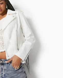 Pimkie Pimkie Positive|Veste Et Blazer^Blouson Biker En Jean -