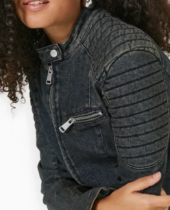 Pimkie Veste Et Blazer^Blouson Biker En Jean -