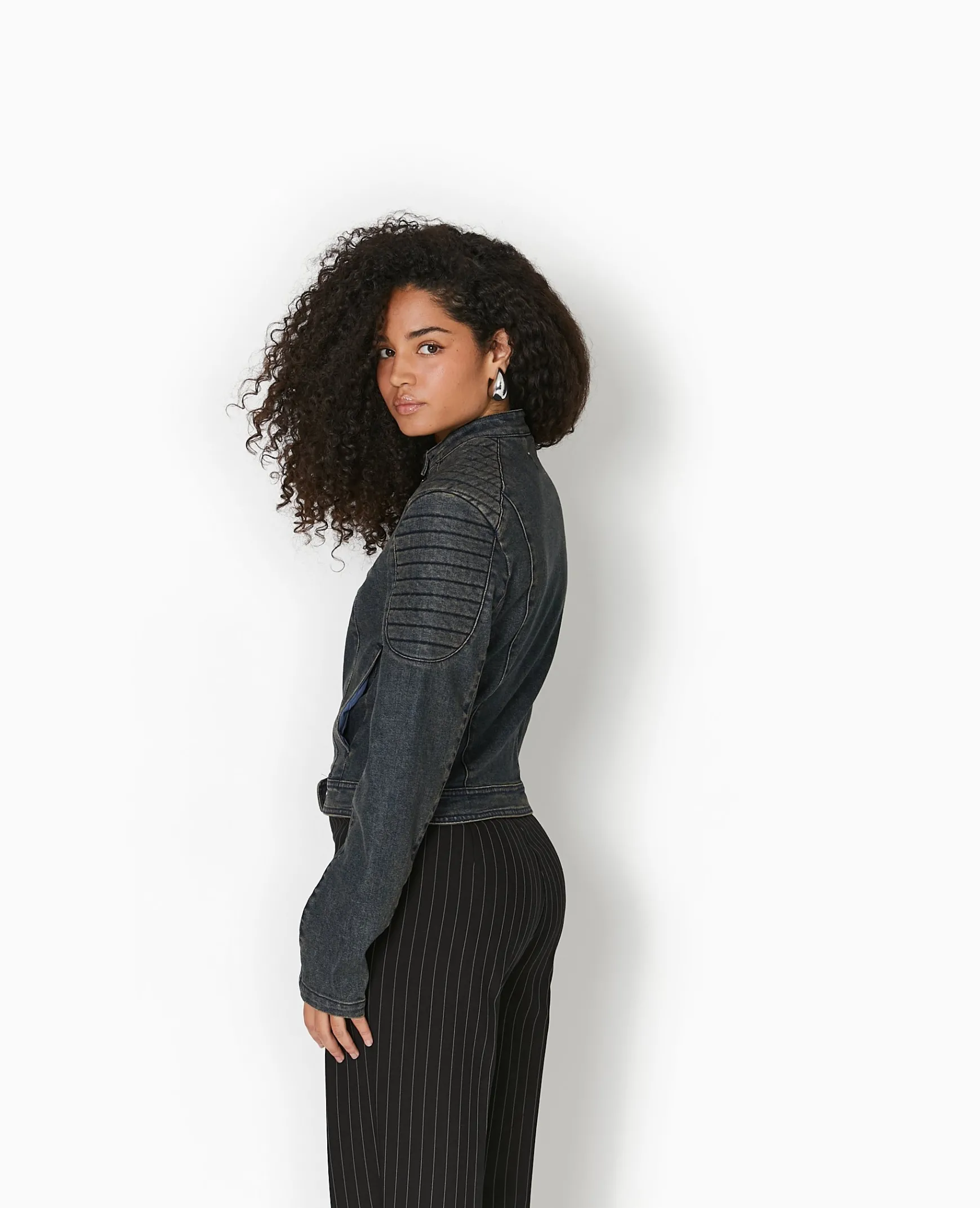 Pimkie Veste Et Blazer^Blouson Biker En Jean -