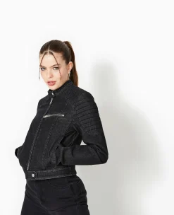 Pimkie Veste Et Blazer^Blouson Biker En Jean -