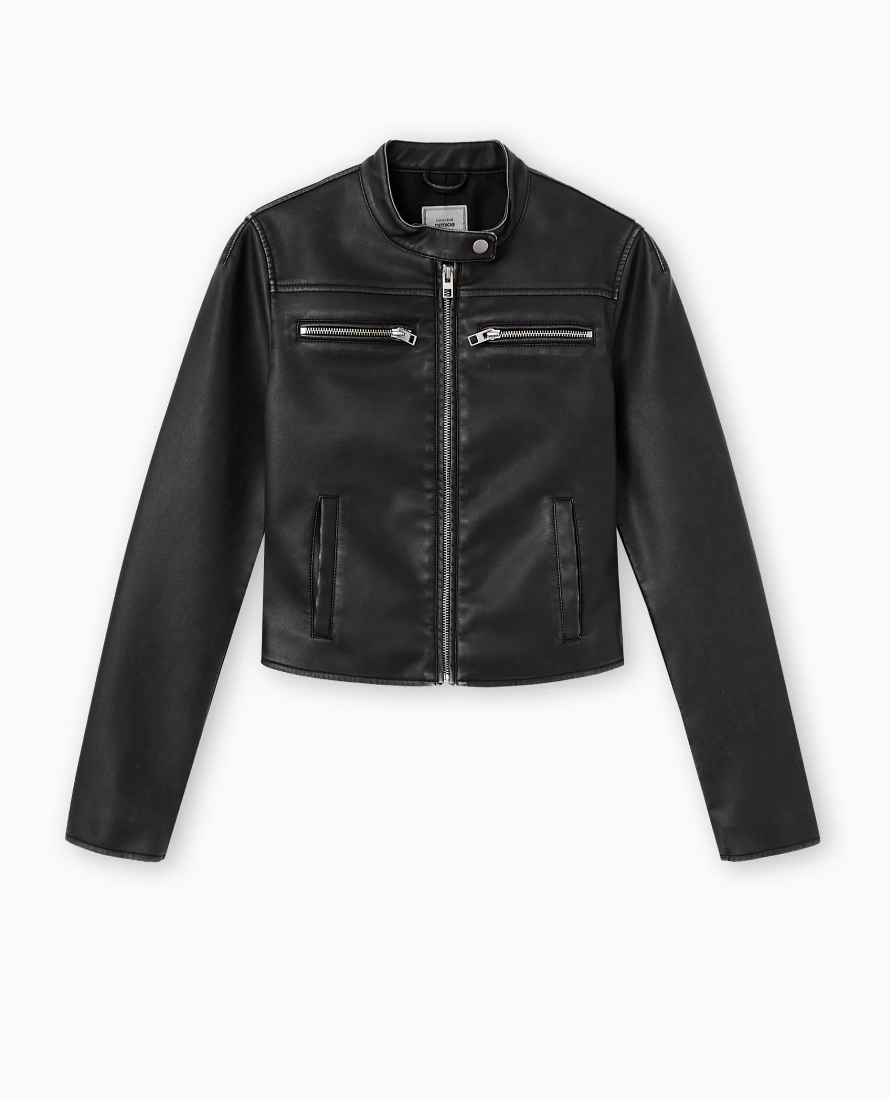 Pimkie Veste Et Blazer^Blouson Biker En Simili Cuir Used -