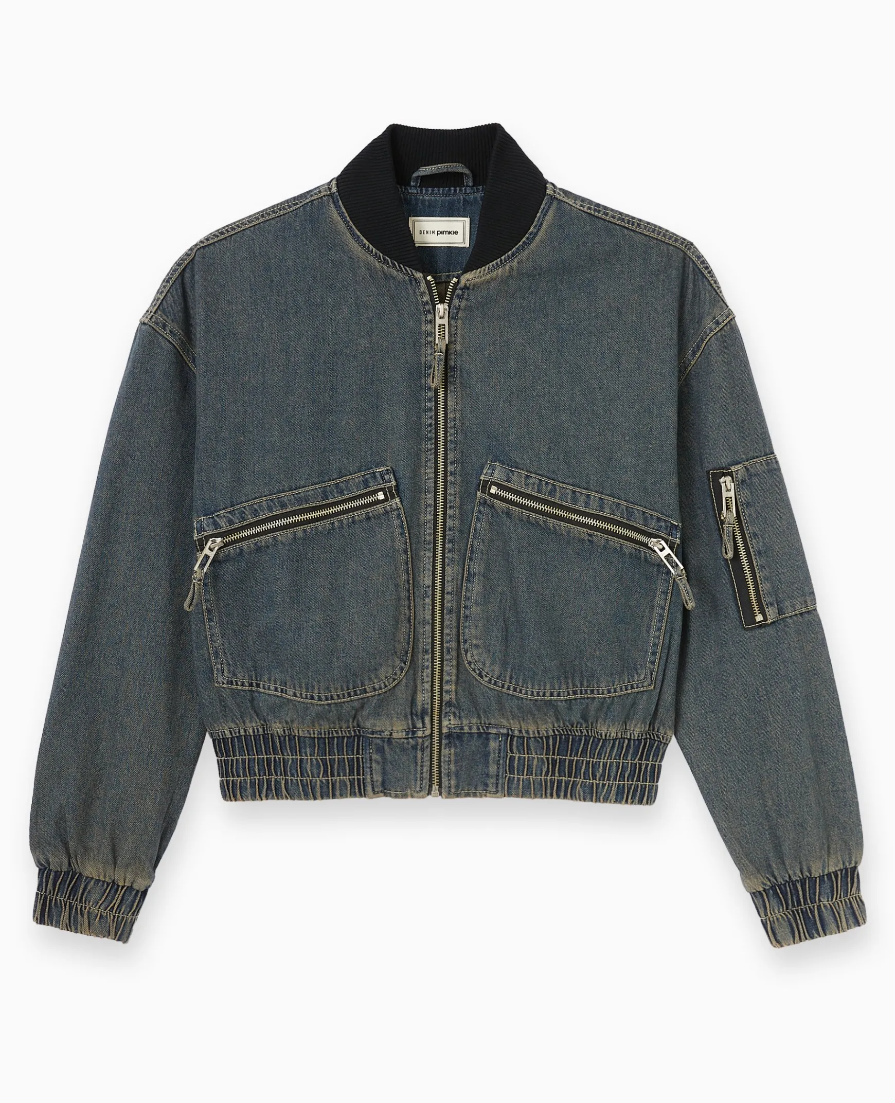 Pimkie Pimkie Positive|Manteau Et Blouson^Blouson Bomber En Jean -