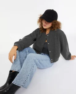 Pimkie Manteau Et Blouson^Blouson Bomber Façon Drap De Laine -
