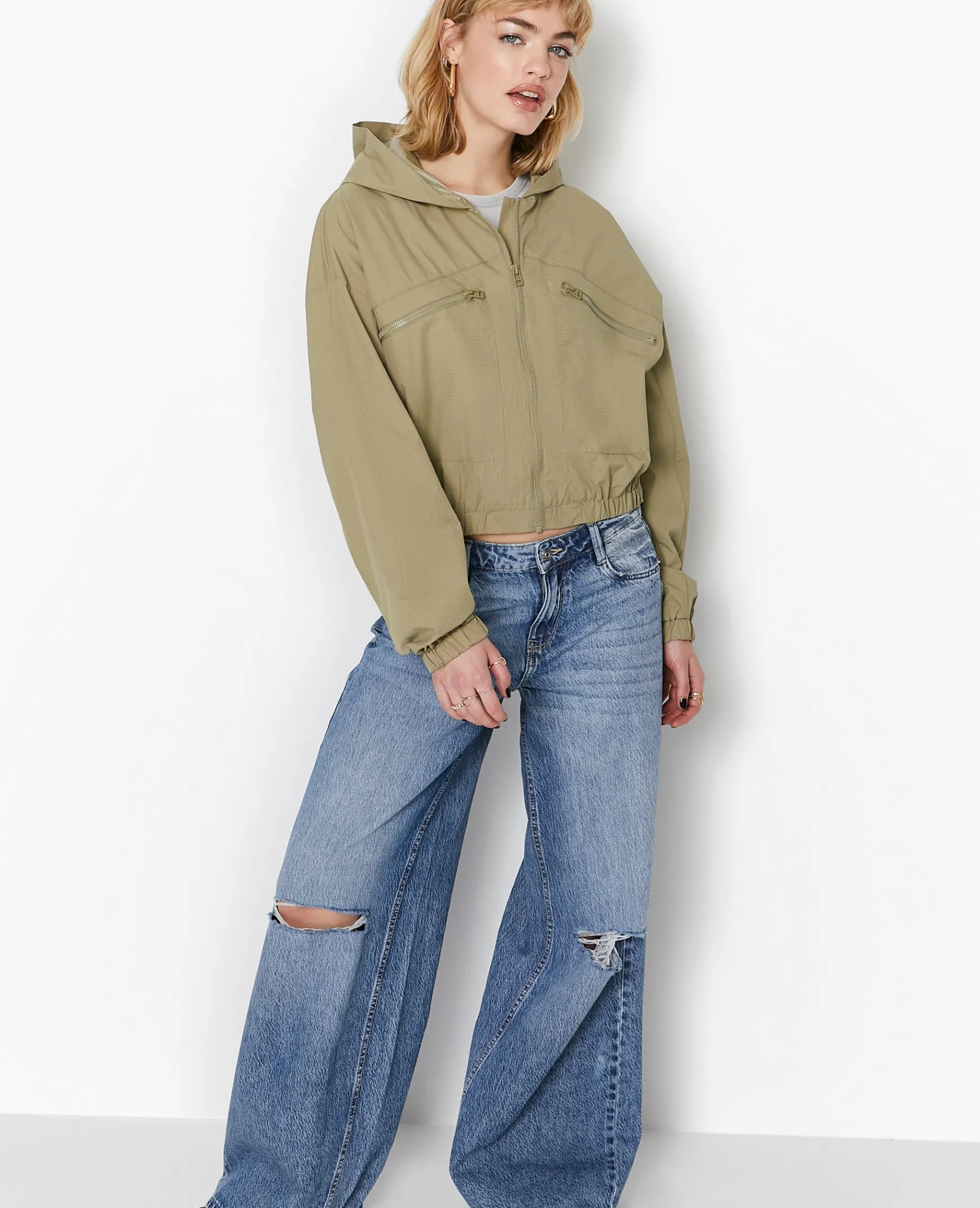 Pimkie Manteau Et Blouson|Veste Et Blazer^Blouson Léger Avec Capuche -