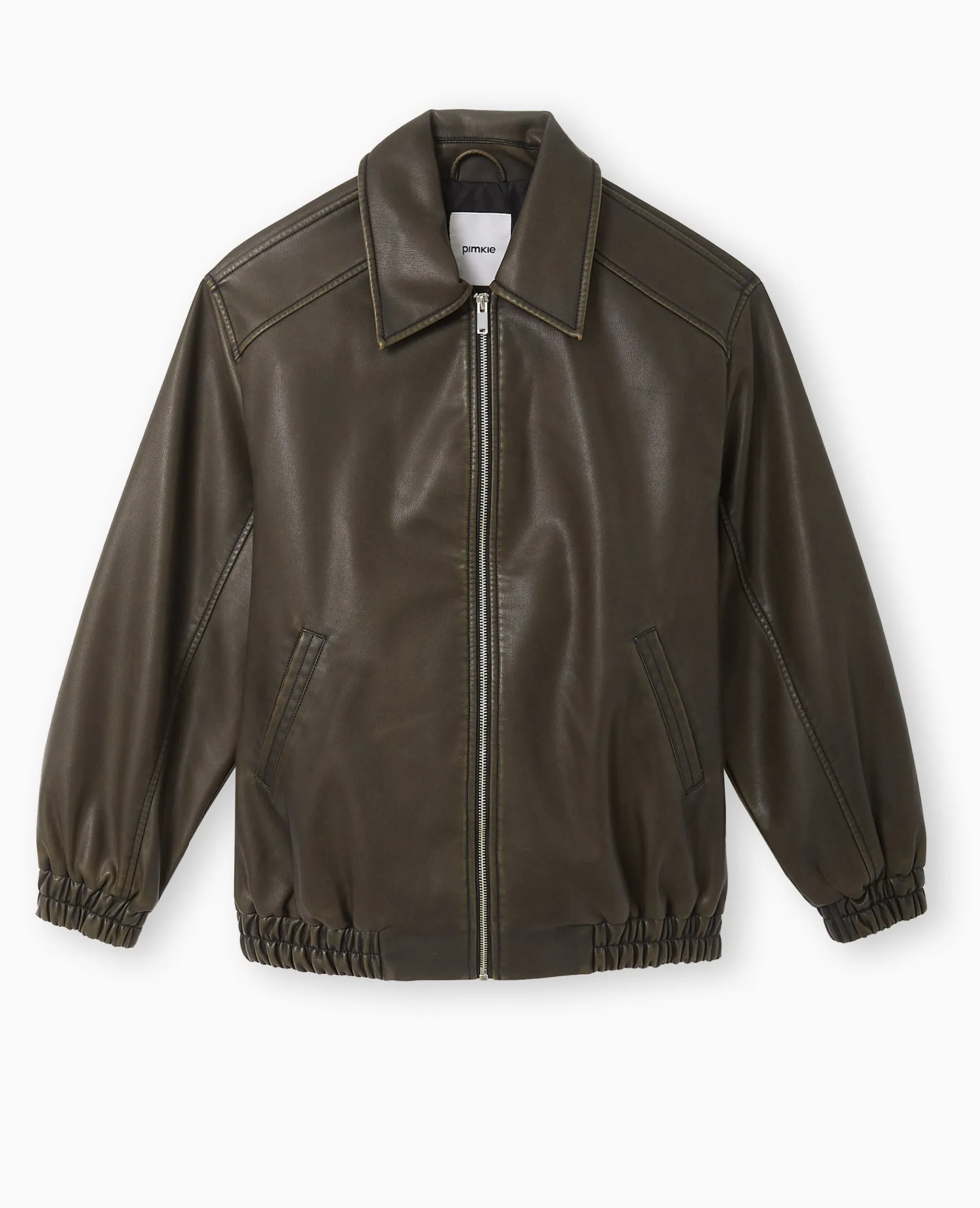 Pimkie Toute La Collection|Manteau Et Blouson^Blouson Long En Simili Cuir Vieilli -