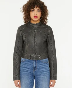 Pimkie Manteau Et Blouson|Veste Et Blazer^Blouson Motard Ajusté En Simili -
