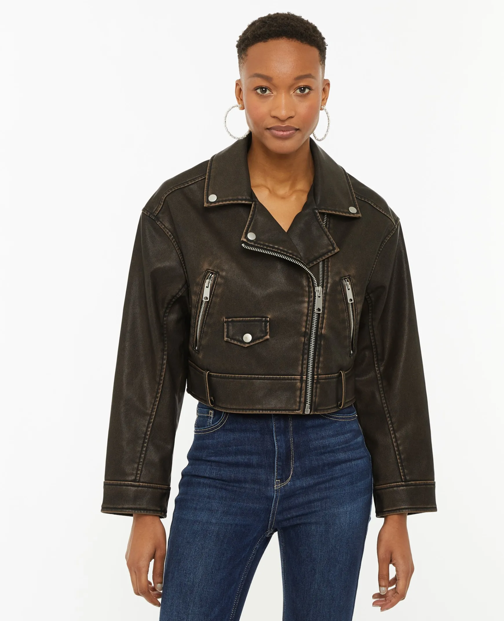 Pimkie Veste Et Blazer^Blouson Motard Court En Simili -