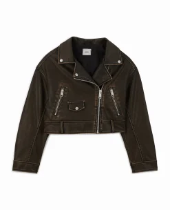 Pimkie Veste Et Blazer^Blouson Motard Court En Simili -