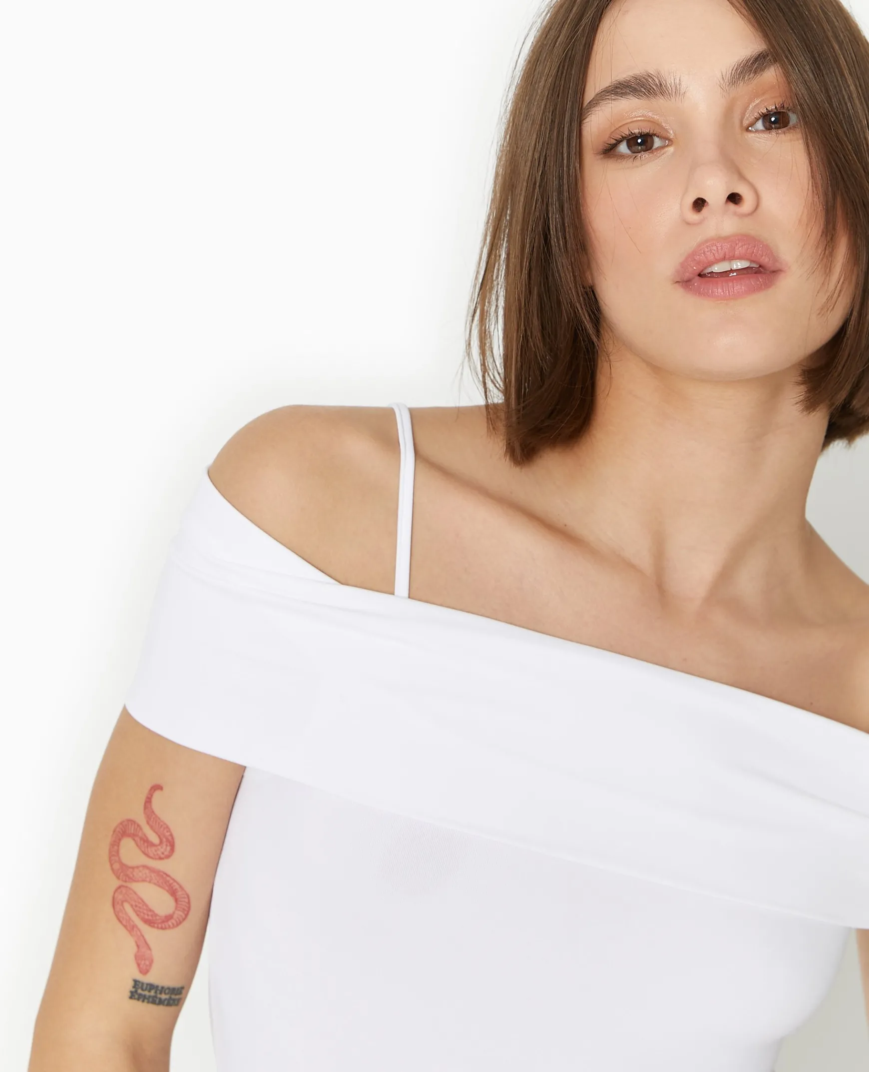 Pimkie Toute La Collection|Body^Body Encolure Bardot Avec Bretelles -