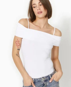Pimkie Toute La Collection|Body^Body Encolure Bardot Avec Bretelles -