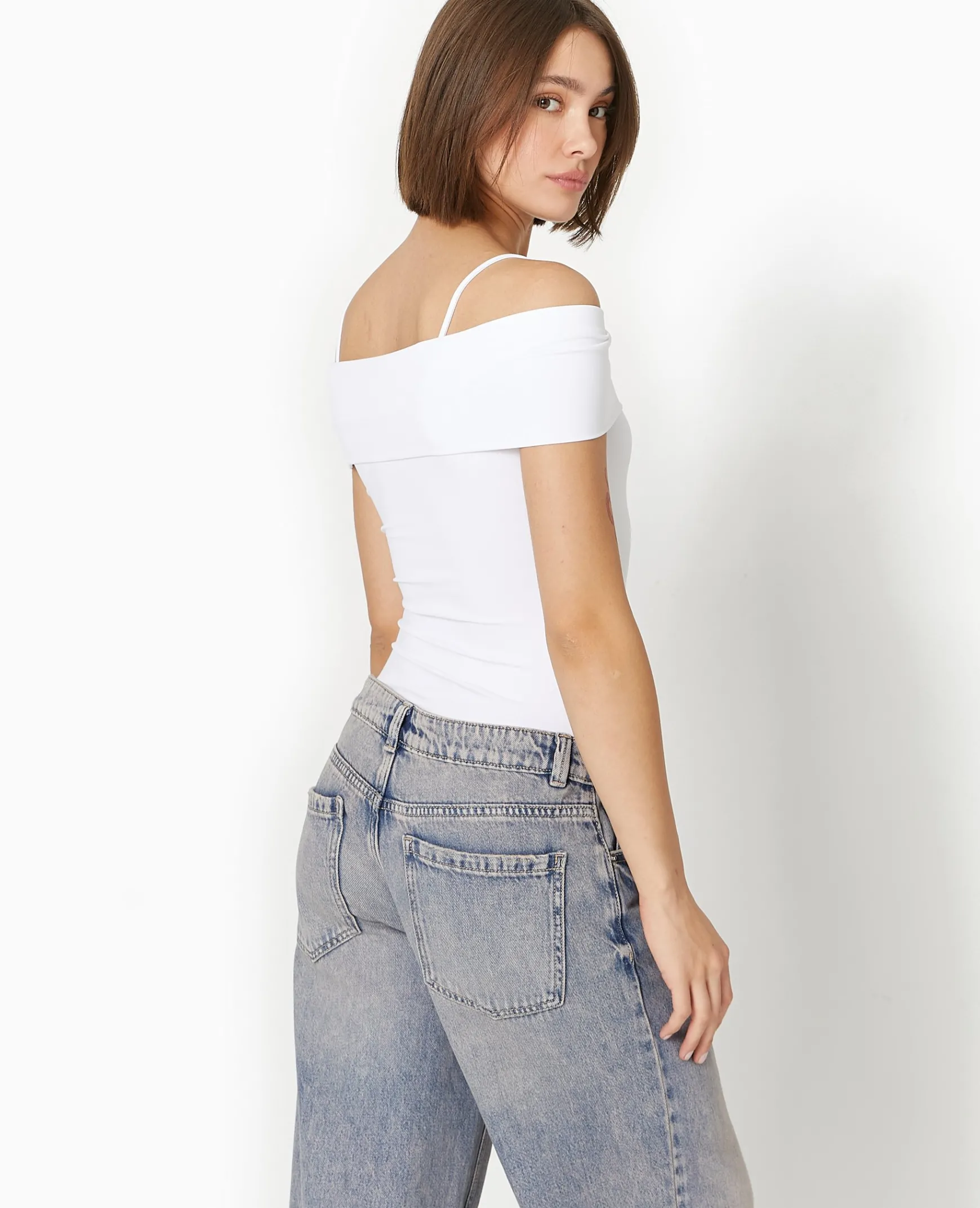 Pimkie Toute La Collection|Body^Body Encolure Bardot Avec Bretelles -