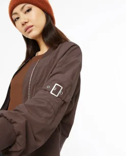 Pimkie Manteau Et Blouson^Bomber En Toile Parachute -