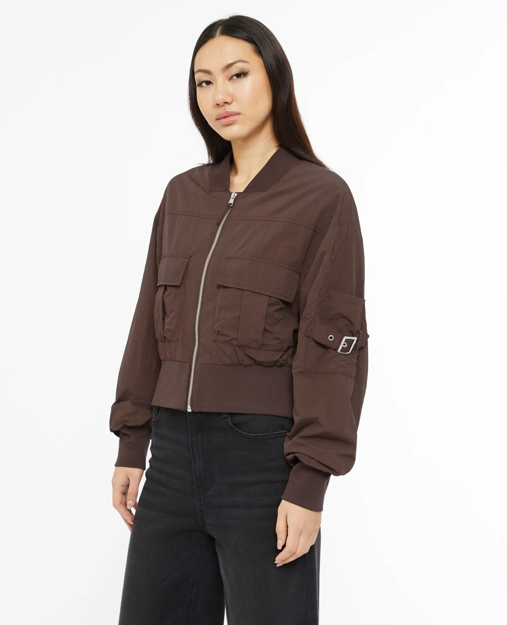 Pimkie Manteau Et Blouson^Bomber En Toile Parachute -