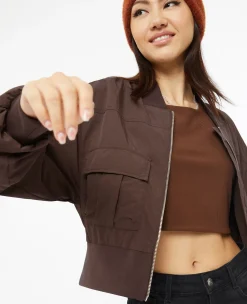 Pimkie Manteau Et Blouson^Bomber En Toile Parachute -