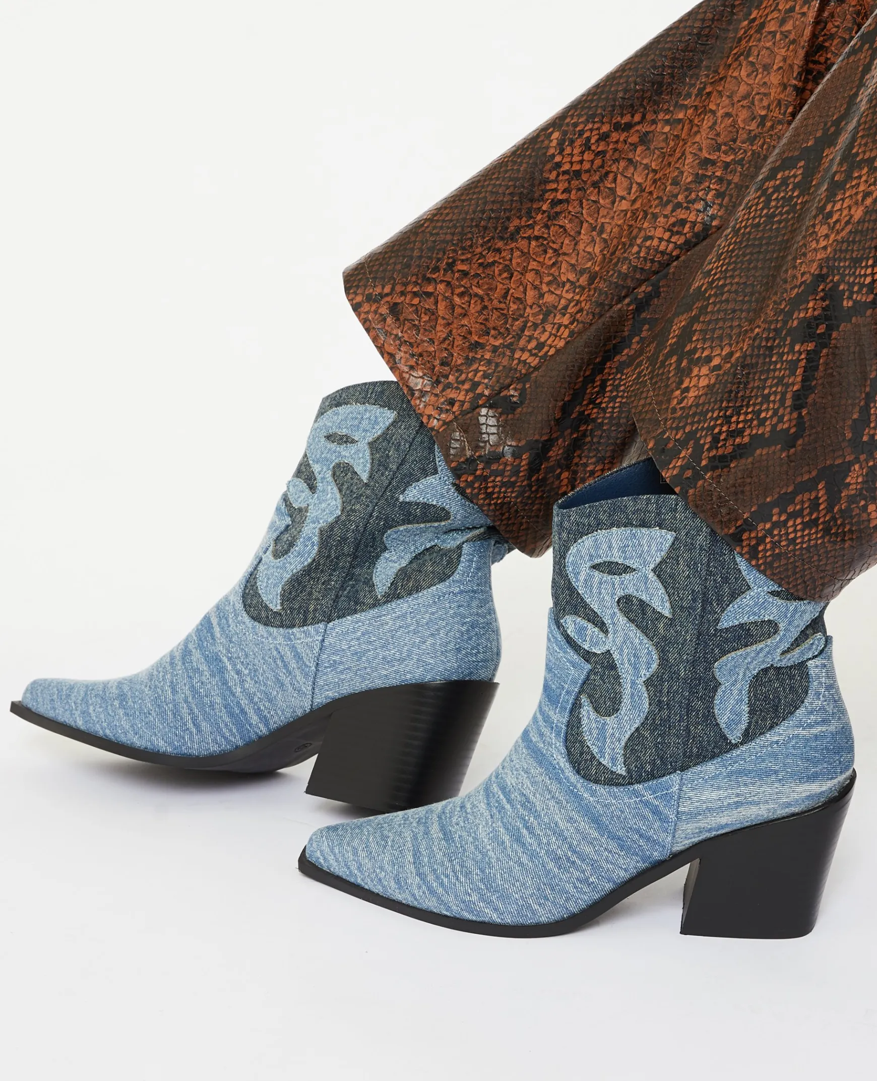 Pimkie Boots^Boots Santiags En Jean -