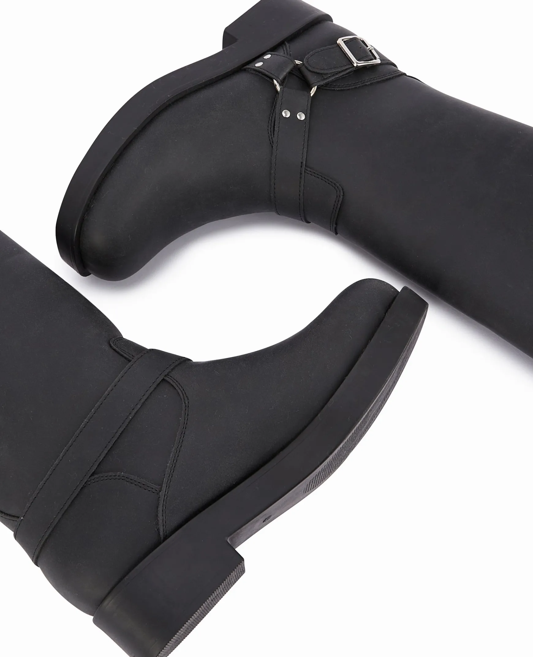 Pimkie Bottes^Bottes Esprit Motard Avec Brides Et Boucles -