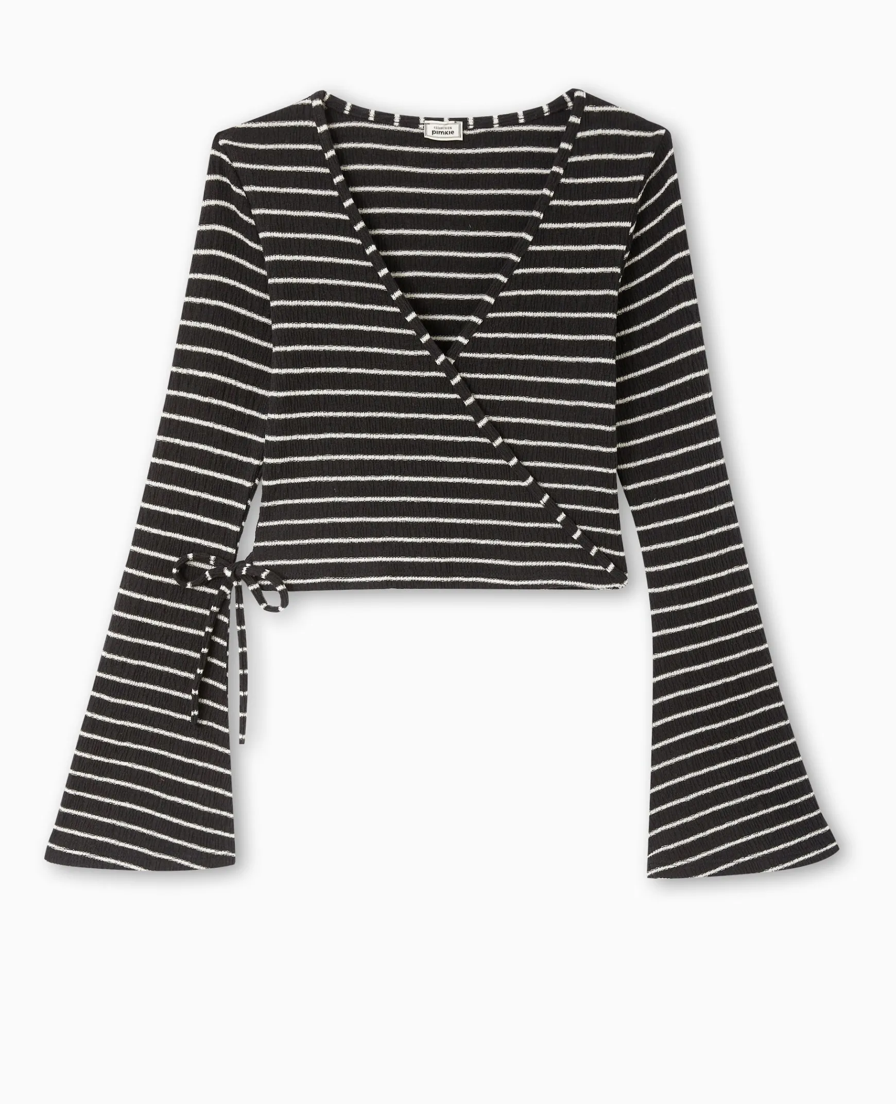 Pimkie Ensembles|Pull Et Gilet^Cache-cœur En Maille Rayée -