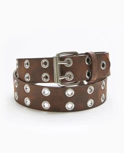 Pimkie Ceinture^Ceinture Aspect Vieilli Avec œillets Métalliques -