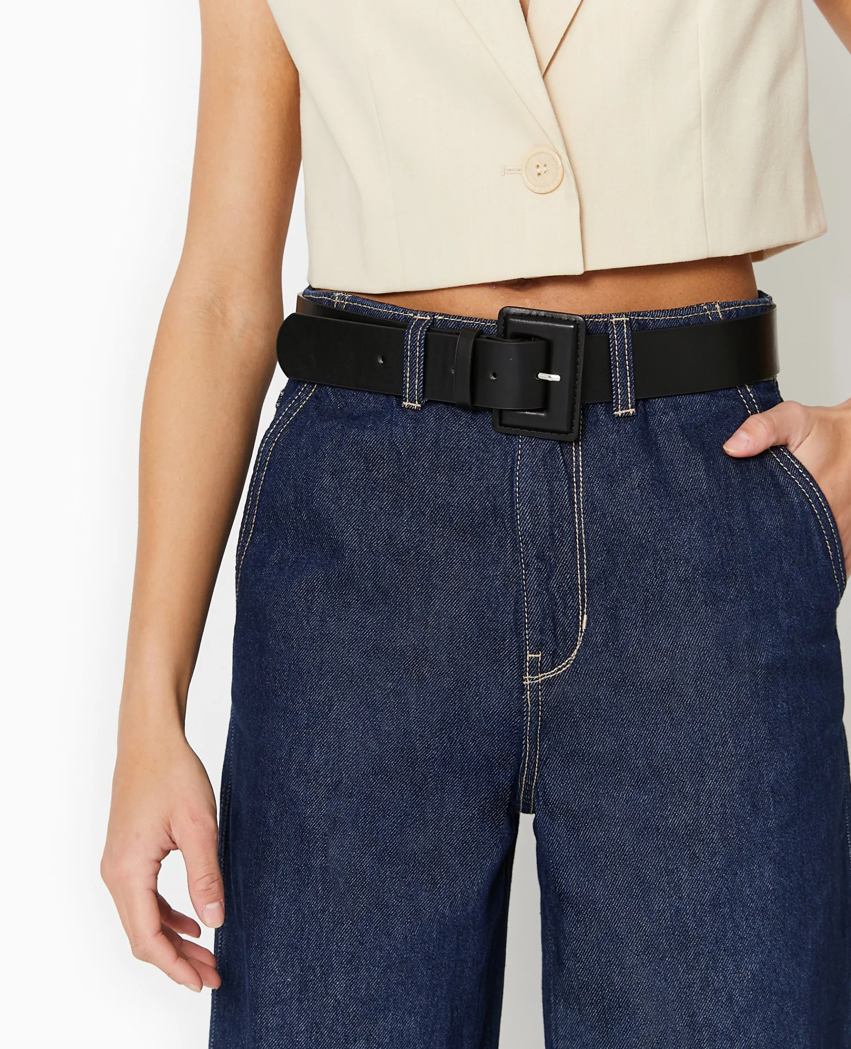 Pimkie Ceinture^Ceinture Avec Boucle Rectangulaire -