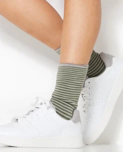 Pimkie Collants Et Chaussettes^Chaussettes Rayées Maille Bouclette Intérieure -