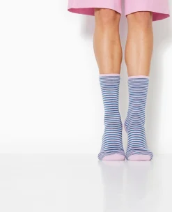 Pimkie Collants Et Chaussettes|Toute La Collection^Chaussettes Rayées Maille Bouclette Intérieure -