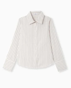 Pimkie Toute La Collection|Chemise Et Blouse^Chemise Cintrée Manches Longues Motif Rayures -