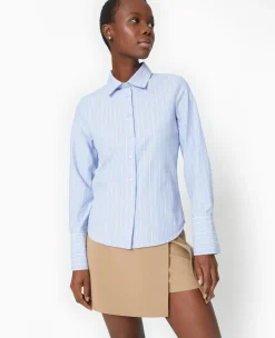 Pimkie Toute La Collection|Chemise Et Blouse^Chemise Cintrée Manches Longues Motif Rayures -