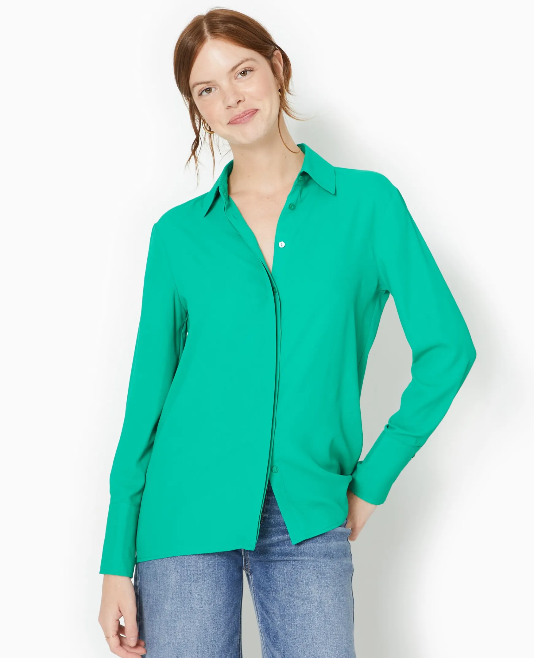 Pimkie Chemise Et Blouse^Chemise City En Tissu Fluide -