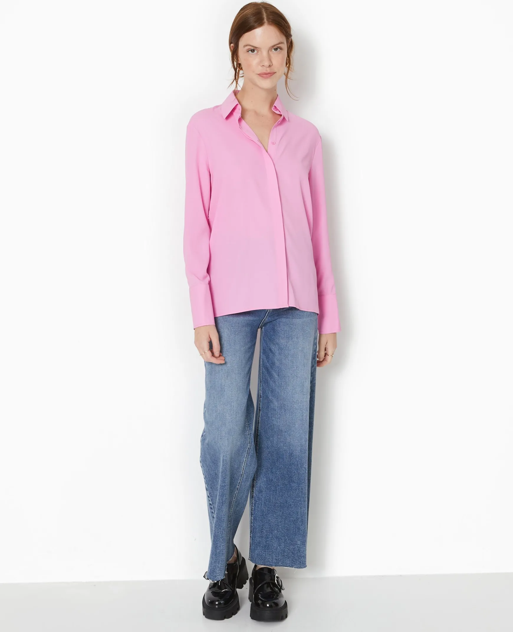 Pimkie Chemise Et Blouse^Chemise City En Tissu Fluide -