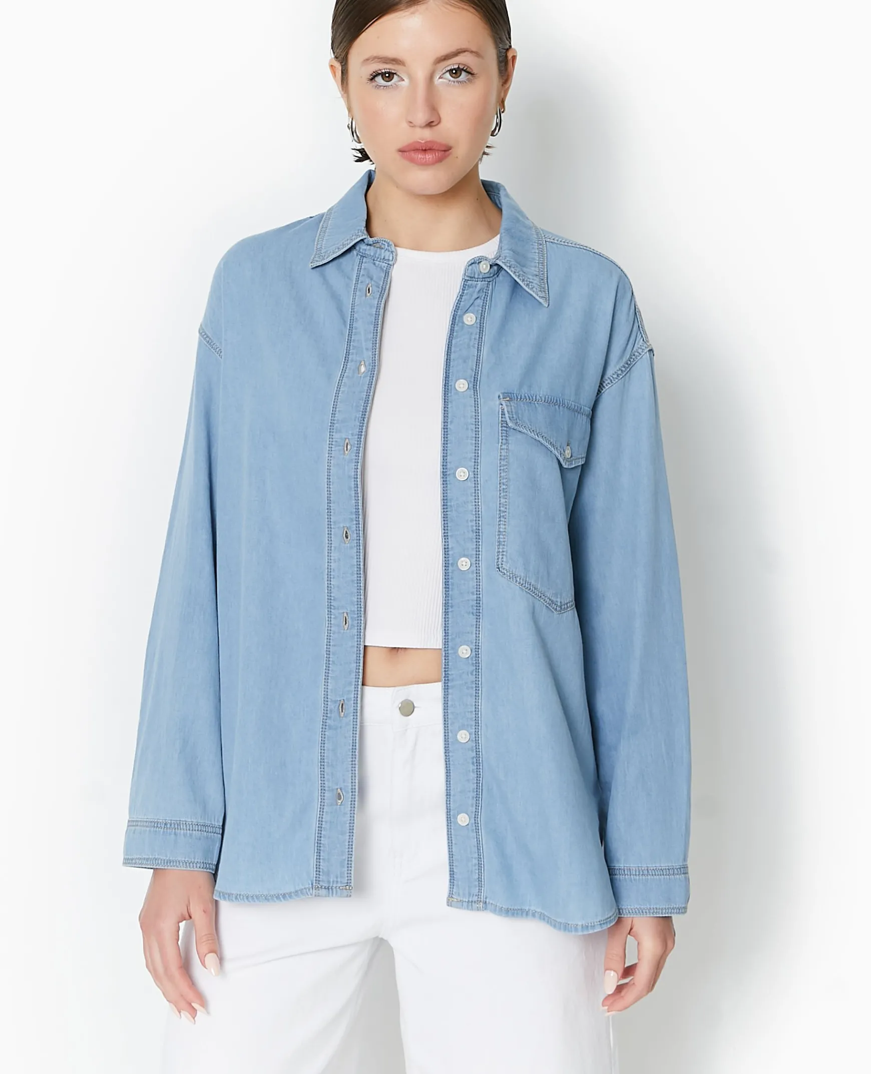 Pimkie Chemise Et Blouse^Chemise En Jean Fluide -