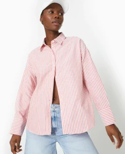 Pimkie Toute La Collection|Chemise Et Blouse^Chemise Manches Longues Motif Rayures -
