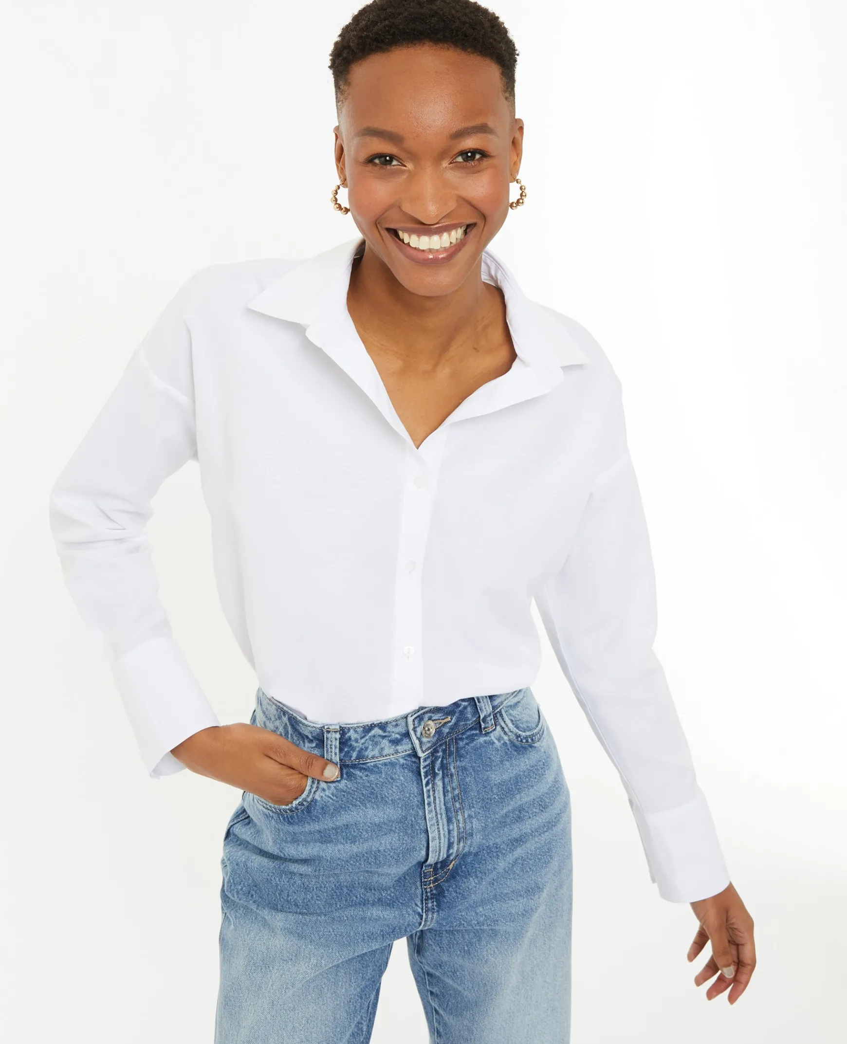 Pimkie Toute La Collection|Chemise Et Blouse^Chemise Oversize Col Ouvert -