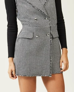 Pimkie Short|Combinaison Et Salopette^Combishort Sans Manches En Tweed -