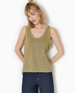 Pimkie T-Shirt Et Top^Débardeur Ample Avec Effet Acid Wash -