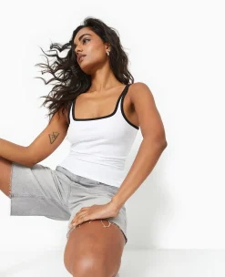 Pimkie Toute La Collection|T-Shirt Et Top^Débardeur Avec Bords Contrastés -