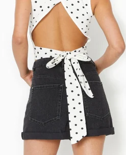 Pimkie T-Shirt Et Top^Débardeur Avec Cut-out Dos Motif Pois -