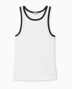 Pimkie T-Shirt Et Top^Débardeur Bicolore En Maille Côtelée -
