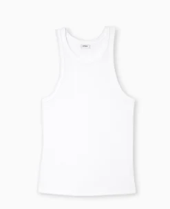 Pimkie T-Shirt Et Top^Débardeur échancré En Maille Côtelée Et Fluide -