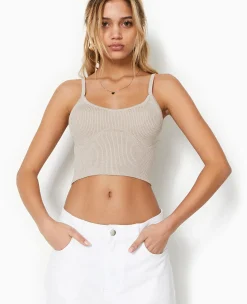 Pimkie Pull Et Gilet|T-Shirt Et Top^Débardeur Court En Maille -