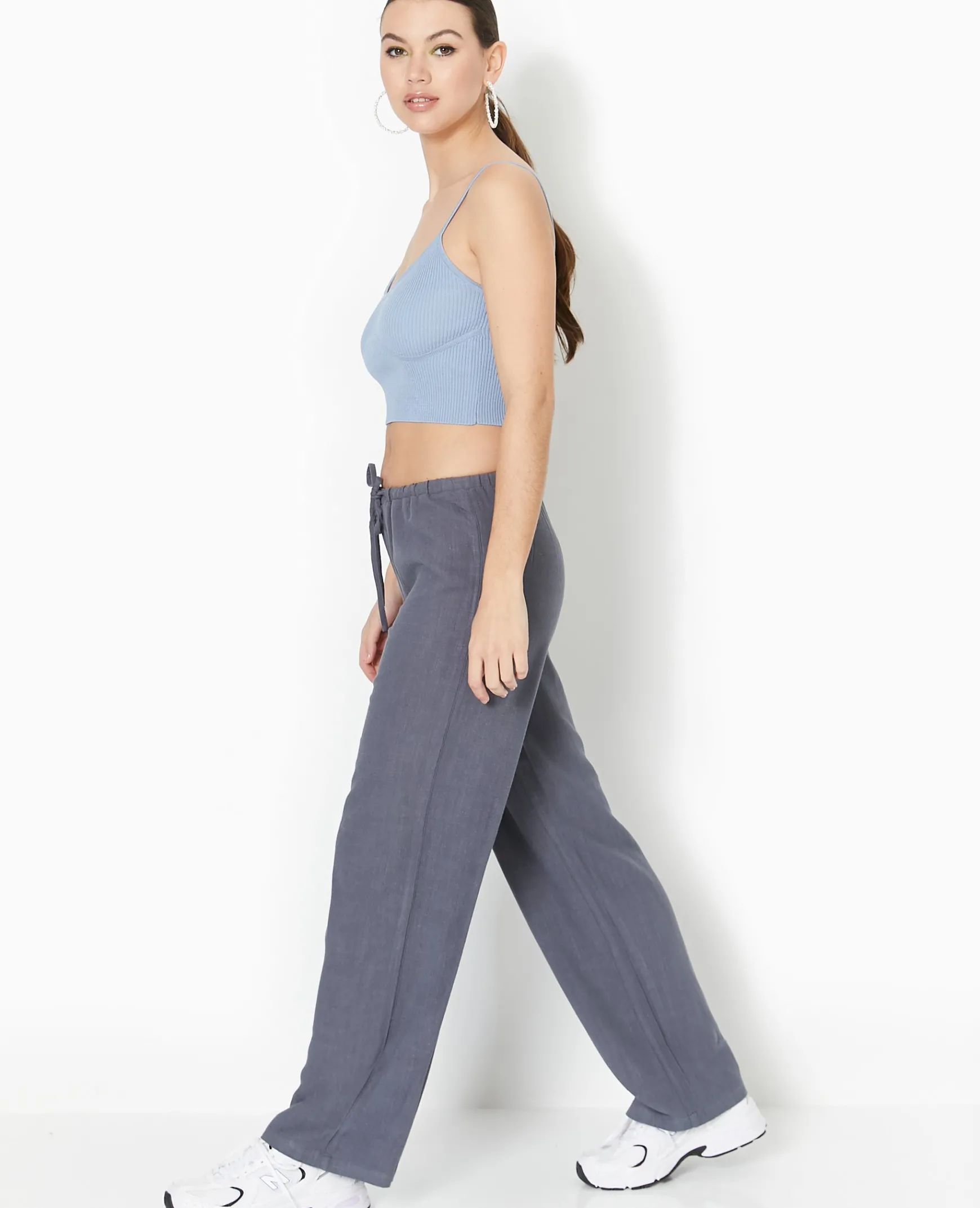 Pimkie Pull Et Gilet^Débardeur Court En Maille -
