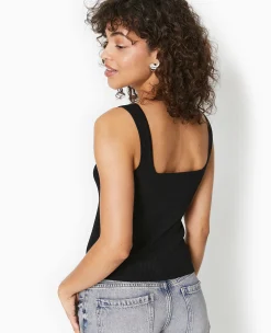 Pimkie Pull Et Gilet|T-Shirt Et Top^Débardeur Court En Maille Côtelée -